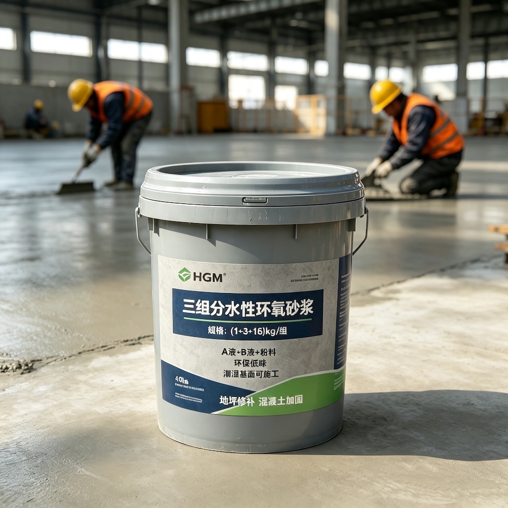 翠峦三组份水性环氧砂浆